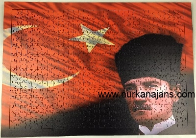 1000 Parça Ahşap Puzzle