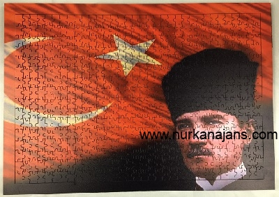 1000 Parça Ahşap Puzzle